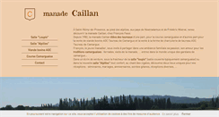 Desktop Screenshot of manade-caillan.fr